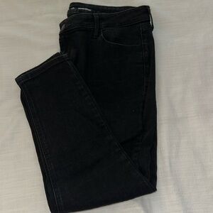 Black jeans - 14short - high rise skinny